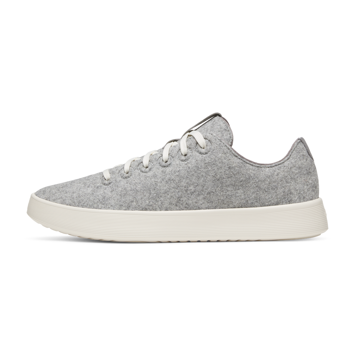 Men's Wool Cruiser - Light Grey (Natural White Sole)