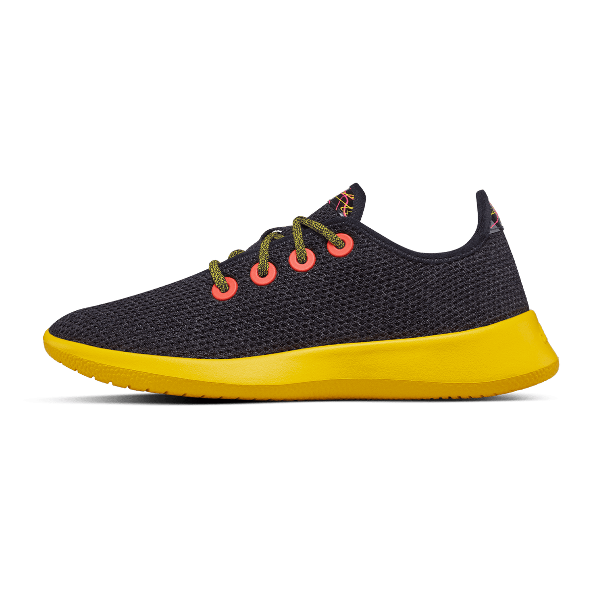 Women's Tree Runners - Heathered Black (Sunny Gold Sole) - Image 2