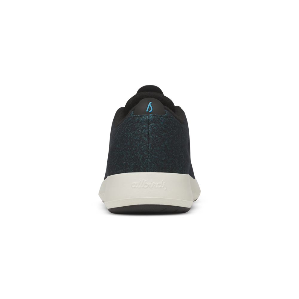 Women's Wool Runner Mizzle - Natural Black/Chasm Teal (Stony Cream Sole) - Image 2