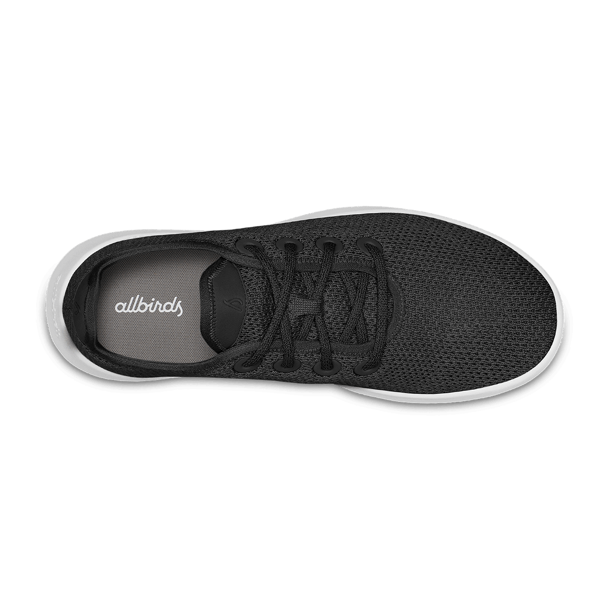 Men's Tree Runner - Jet Black (White Sole) - Image 3