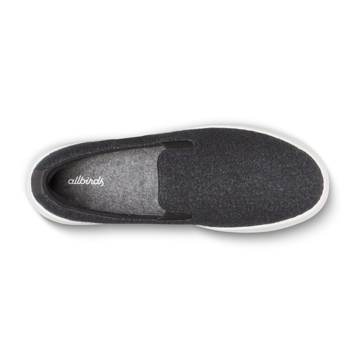 Men's Wool Cruiser Slip On - Natural Black (Blizzard Sole) - Image 3