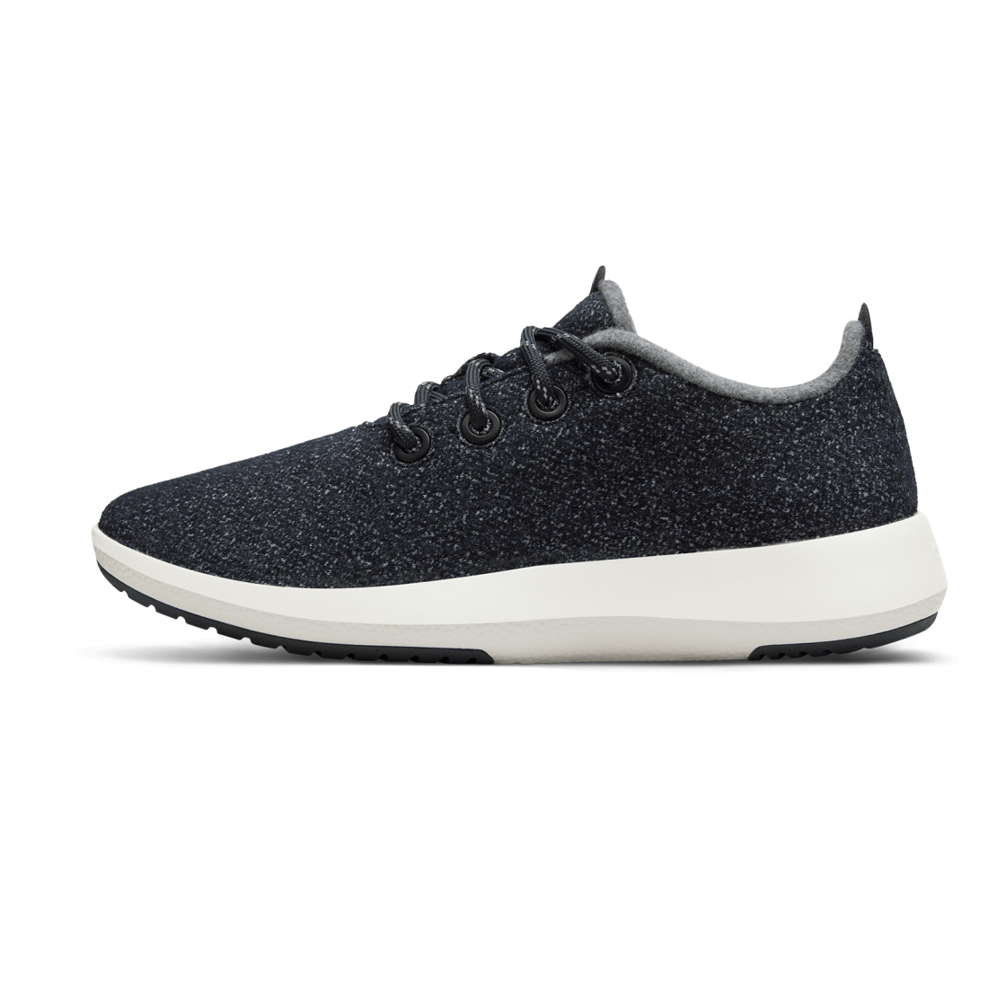 Men's Wool Runner Mizzles - Dark Grey (Natural White Sole) - Image 3