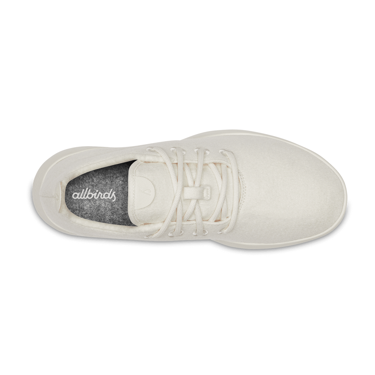 Men's Wool Runner - Natural White (Cream Sole) - Image 3