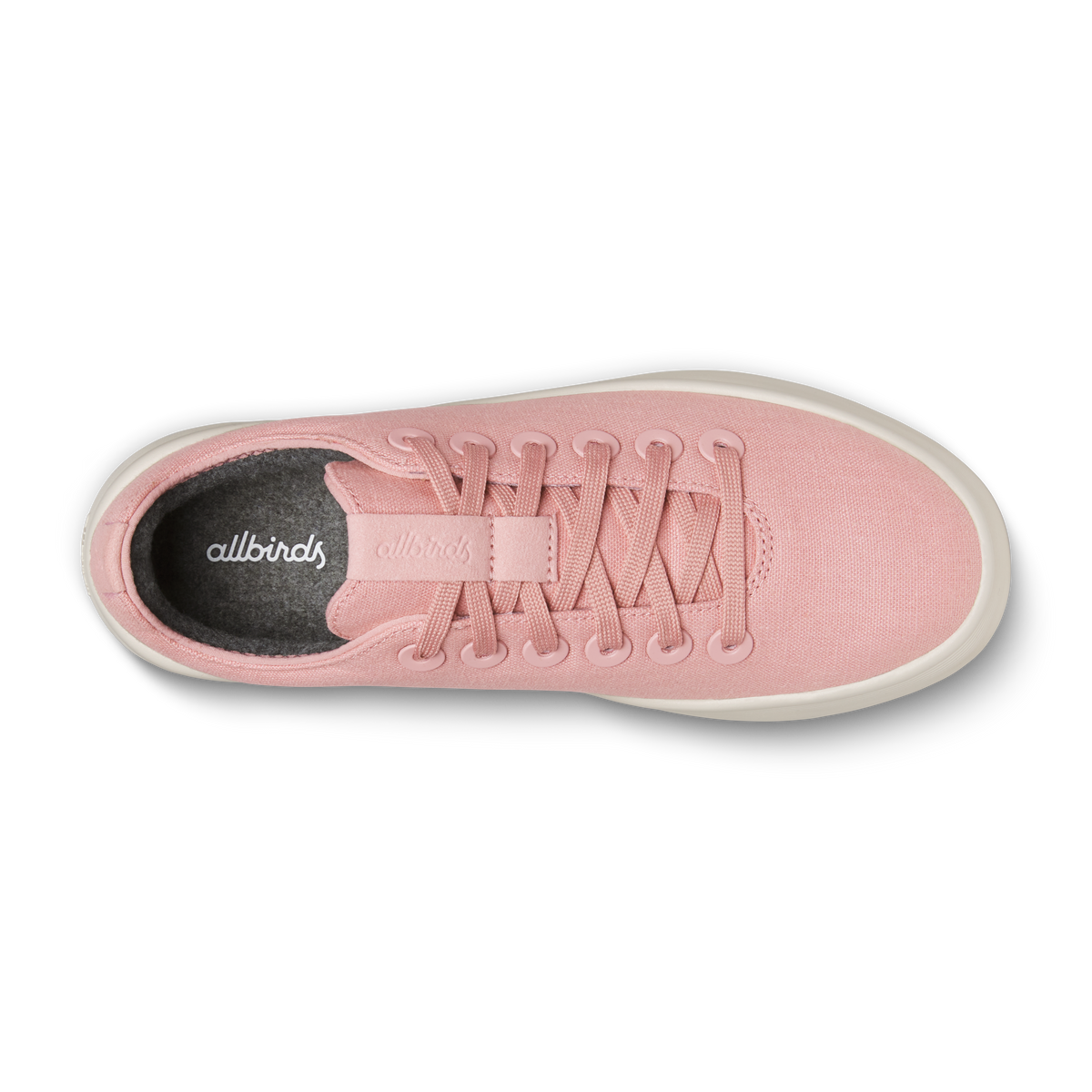 Women's Canvas Cruiser - Dusty Pink (Warm White Sole) - Image 3