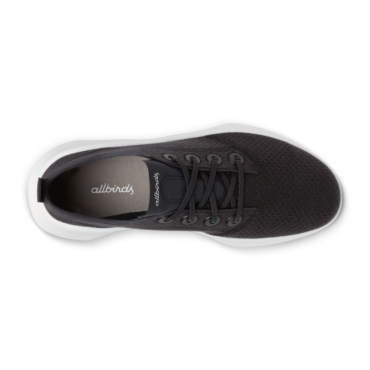 Women's SuperLight Tree Runners - Natural Black/Dark Grey (Blizzard Sole) - Image 3