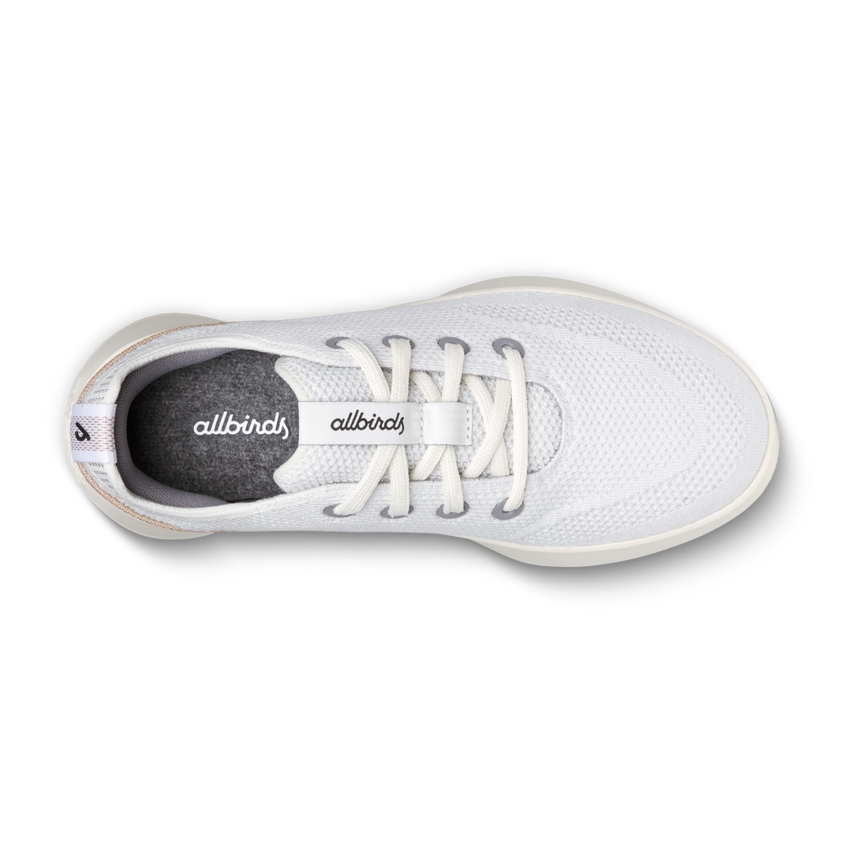 Women's Tree Runner Go - Blizzard/Light Khaki (Natural White Sole) - Image 3