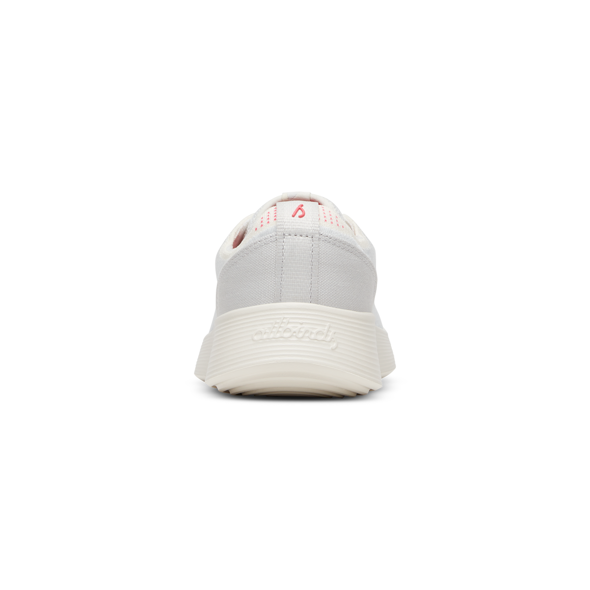 Women's Tree Runner Go - Blizzard/Vivid Red (Natural White Sole) - Image 3