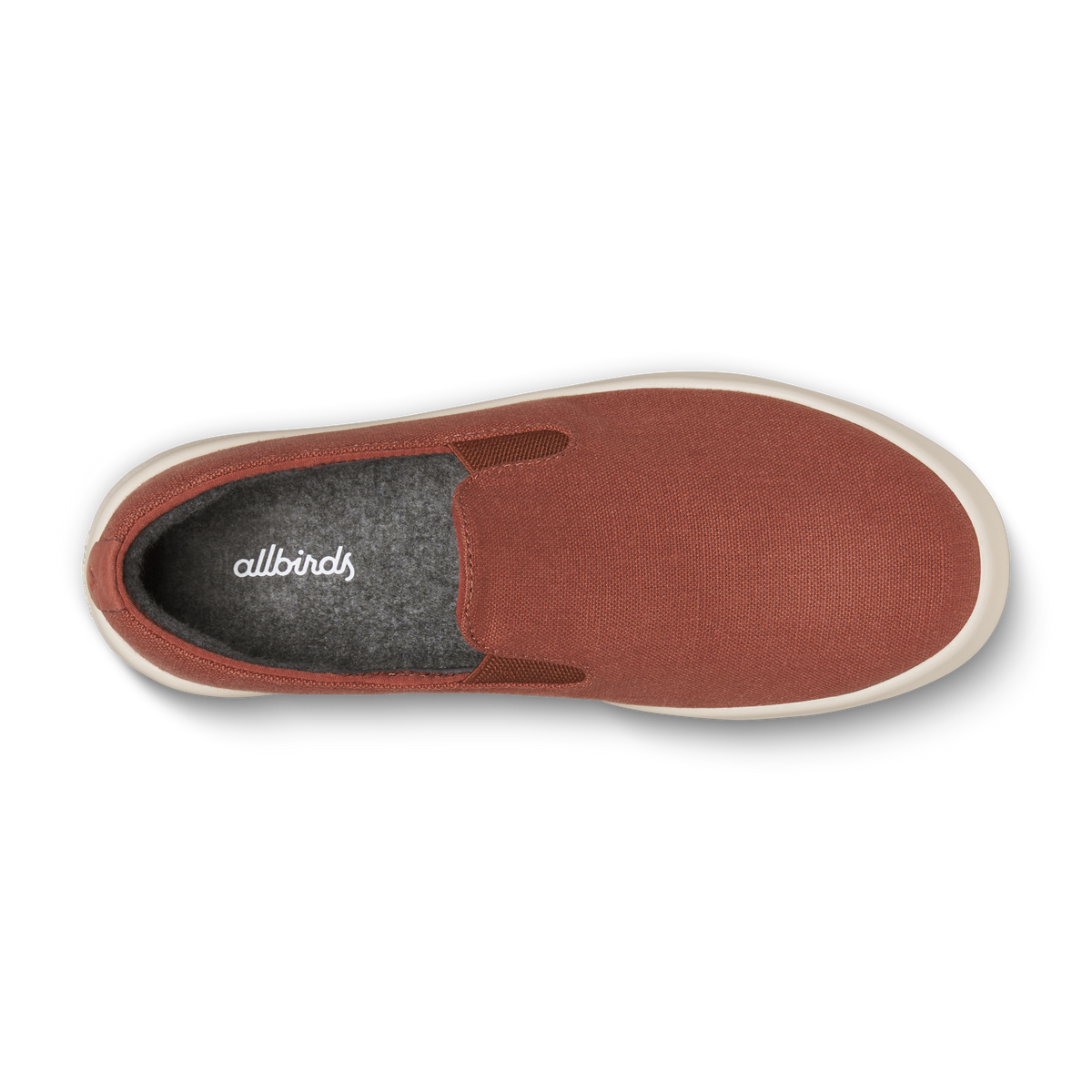 Men's Canvas Cruiser Slip On - Auburn (Warm White Sole) - Image 3