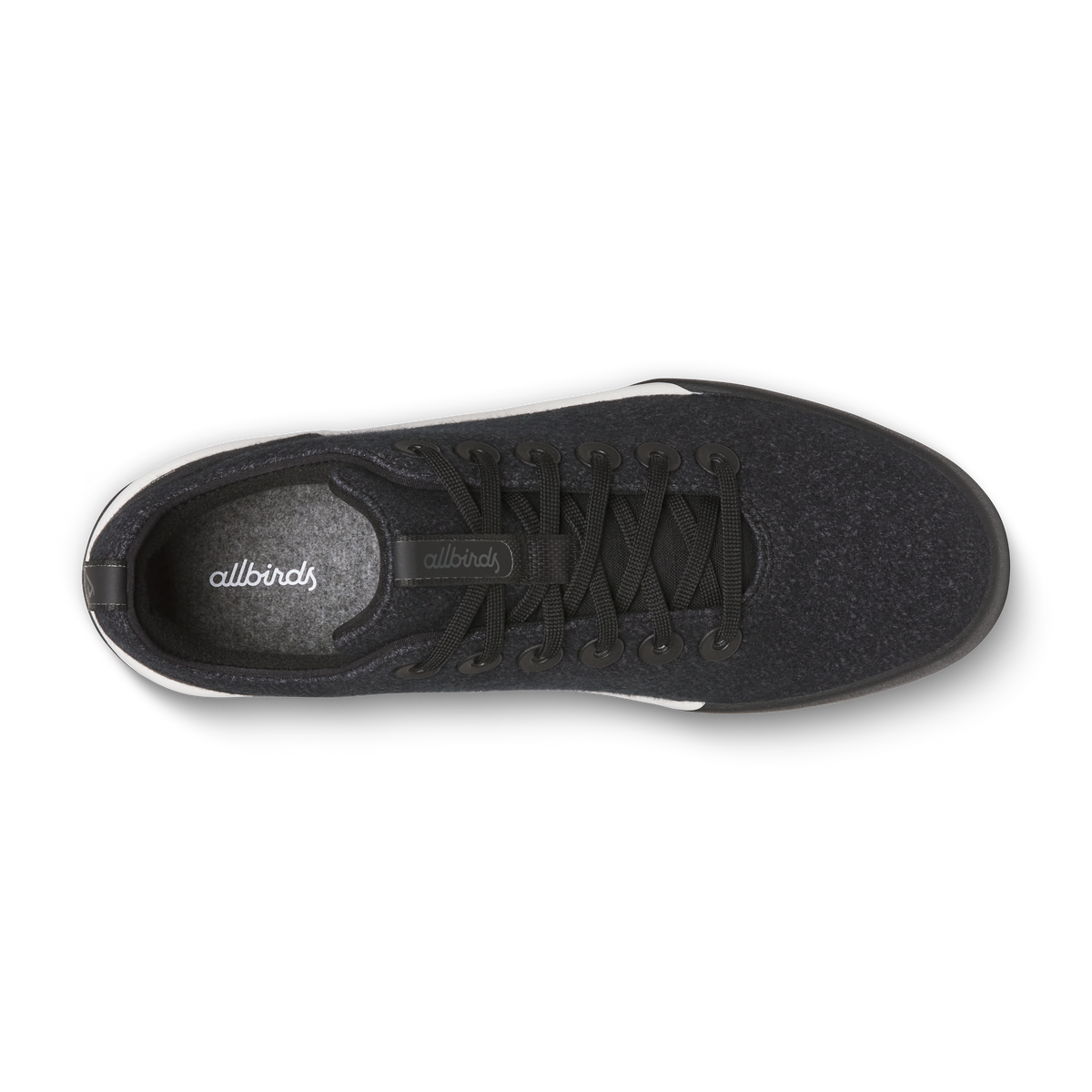 Women's Wool Cruiser Waterproof - Natural Black (Natural White Sole) - Image 3