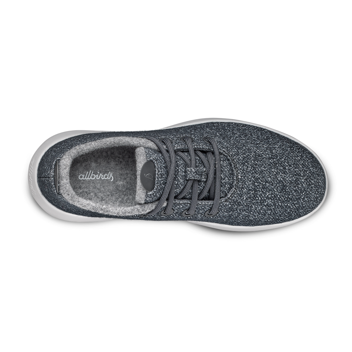 Women's Wool Runner Mizzle - Dark Grey (Light Grey Sole) - Image 3