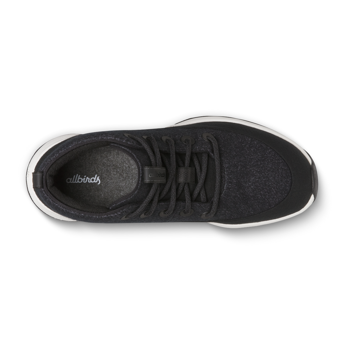 Women's Wool Runner NZ Mid Waterproof - Natural Black (Natural White Sole) - Image 3