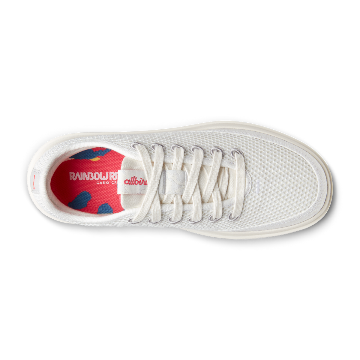 Women's Tree Pipers - Blizzard/Vivid Red (Natural White Sole) - Image 4