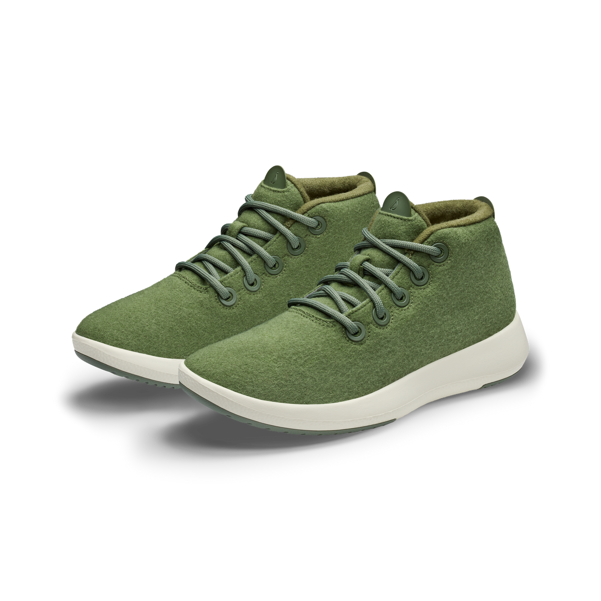 Women's Wool Runner-up Mizzle - Thunder Green (Natural White Sole) - Image 4