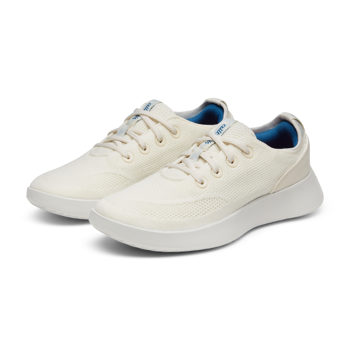 Men's Tree Runner Go - Natural White/Basin Blue (Barely Grey Sole) - Image 5