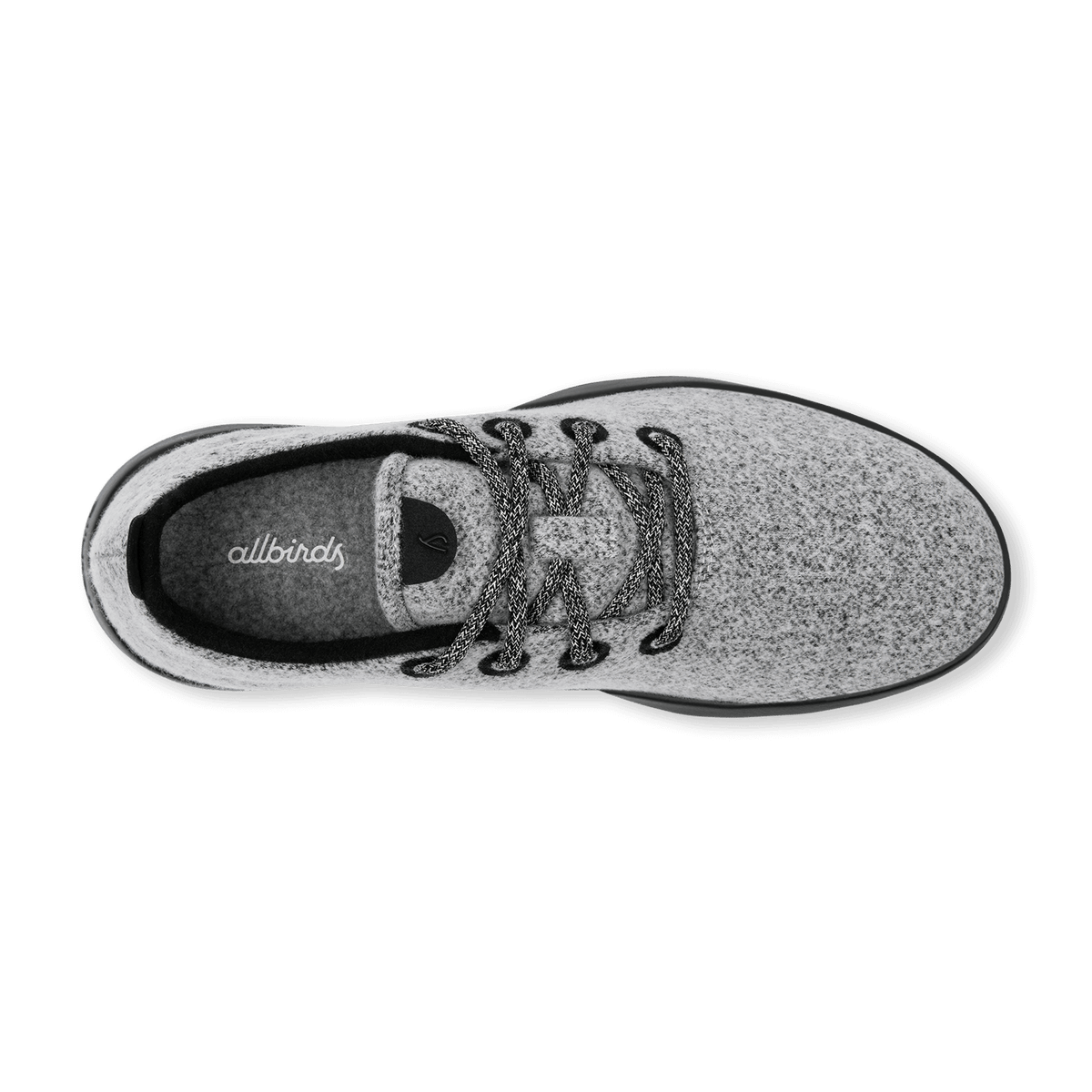 Men's Wool Runners - Dapple Grey (Natural Black Sole) - Image 5