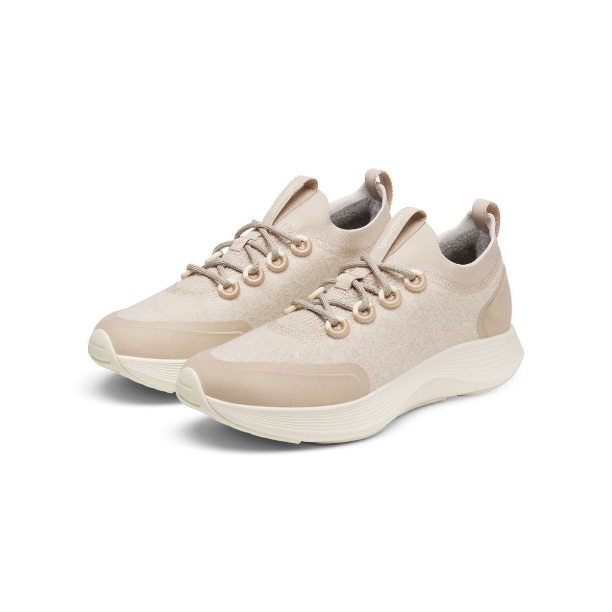 Men's Wool Strider - Rugged Beige (Natural White Sole) - Image 5