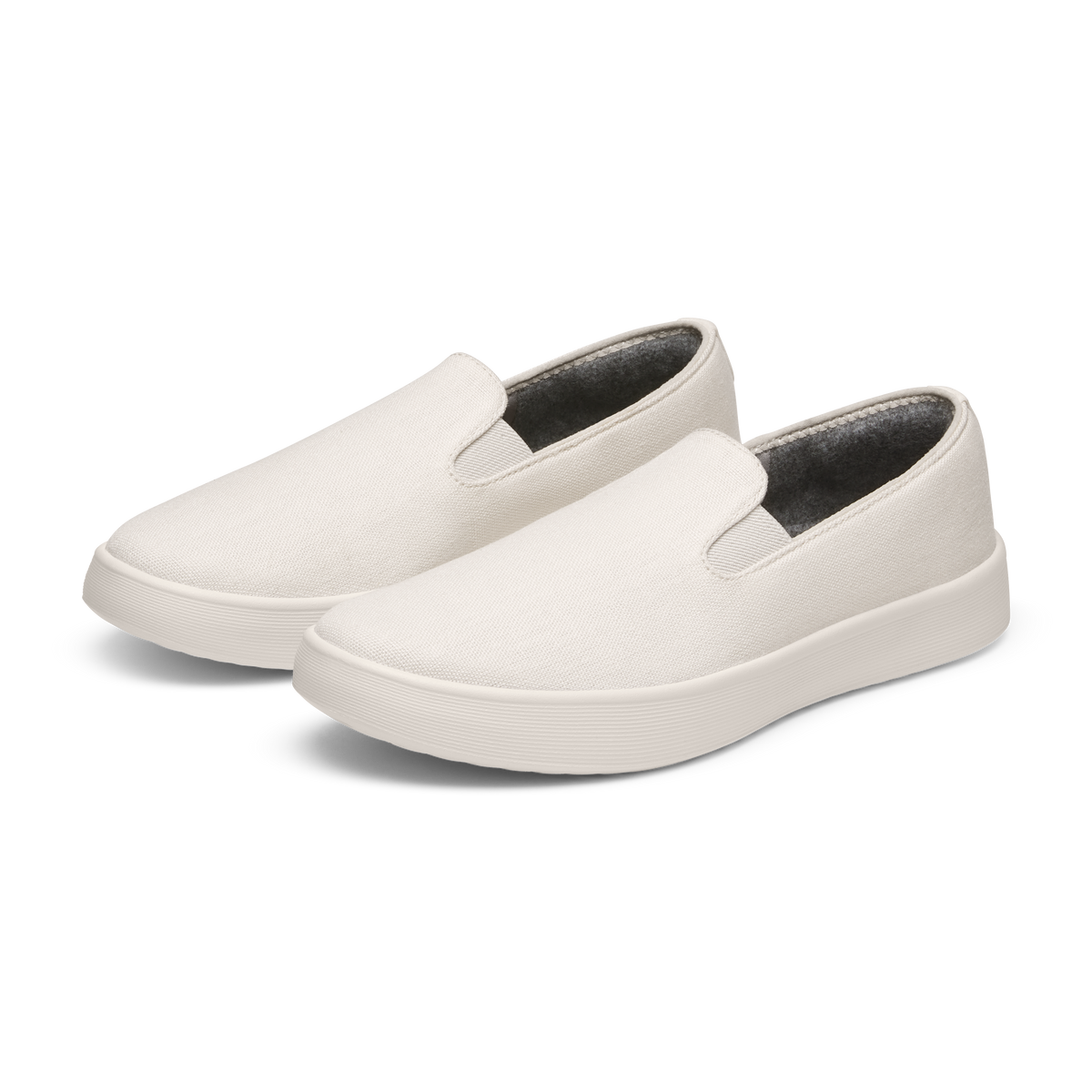 Men's Canvas Cruiser Slip On - Warm White (Natural White Sole) - Image 5
