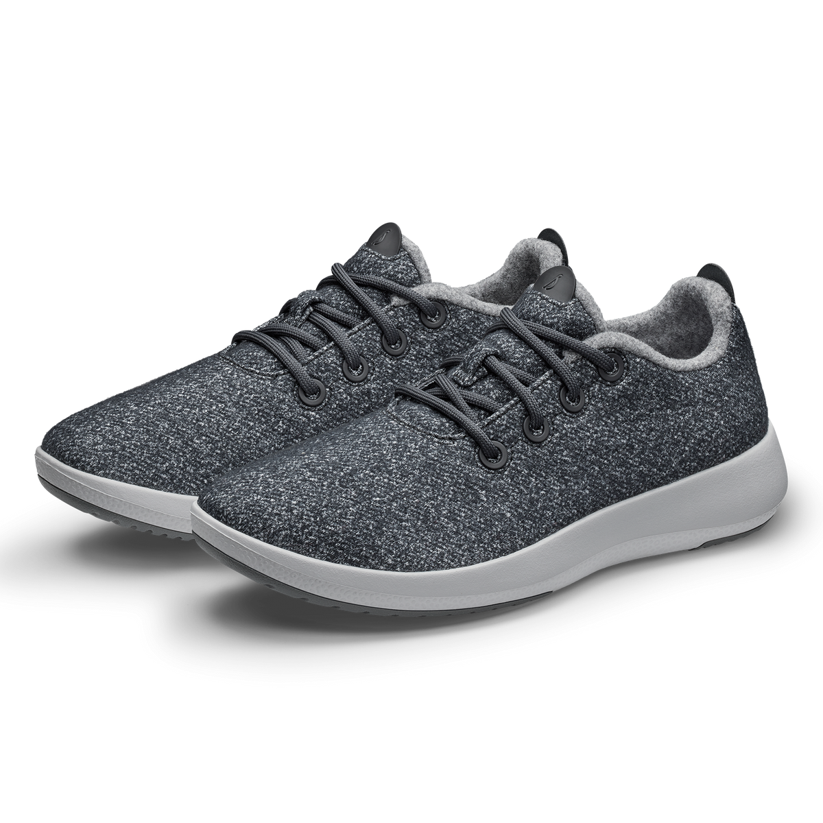 Women's Wool Runner Mizzle - Dark Grey (Light Grey Sole) - Image 5