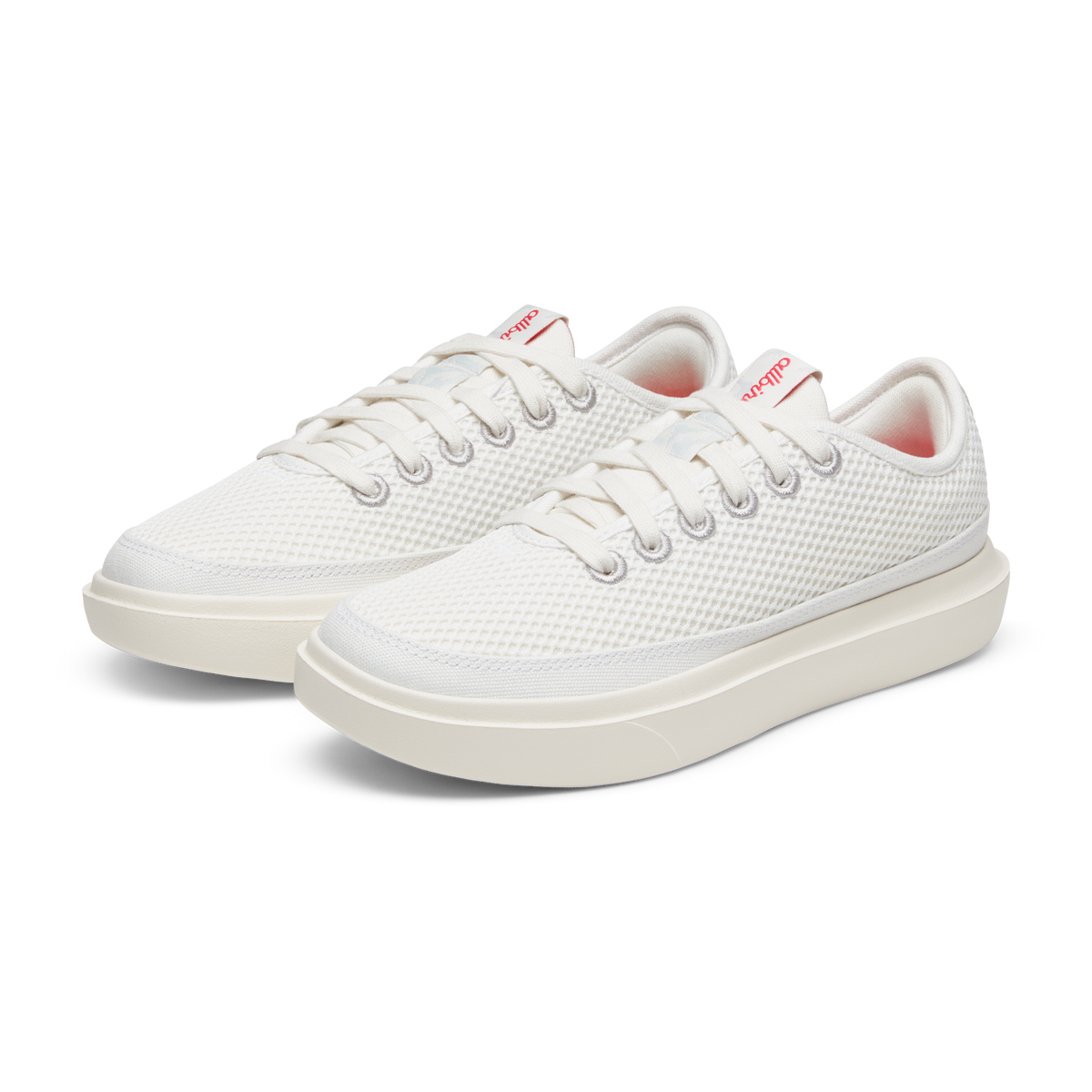 Women's Tree Pipers - Blizzard/Vivid Red (Natural White Sole) - Image 6