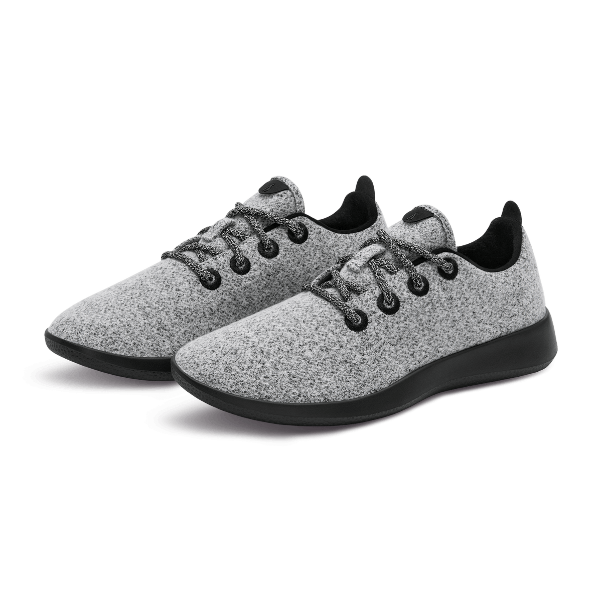 Men's Wool Runners - Dapple Grey (Natural Black Sole) - Image 7